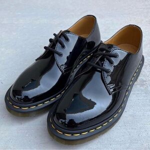 Dr. Martens Shiny Black Oxfords